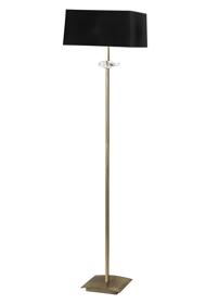 Akira Antique Brass-Black Floor Lamps Mantra Shaded Floor Lamps Akira Antique Brass-Black Floor Lamps Mantra Shaded Floor Lamps
